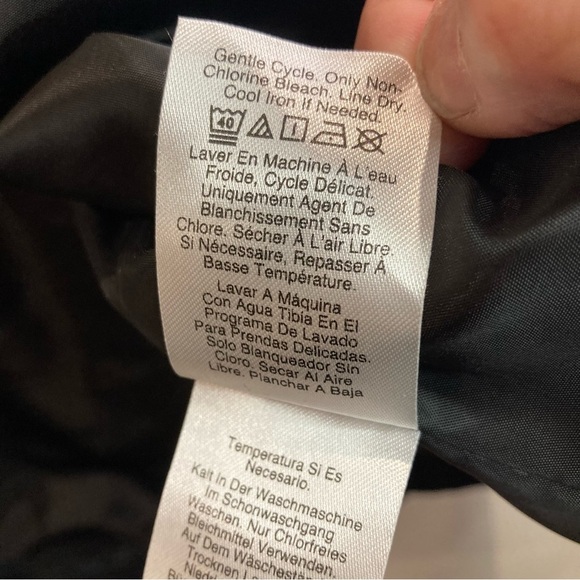 DKNY Sz XL Soft Shell Moto Zipper Closure Uncollared Convertible Sleeve Javkey - Picture 8 of 13